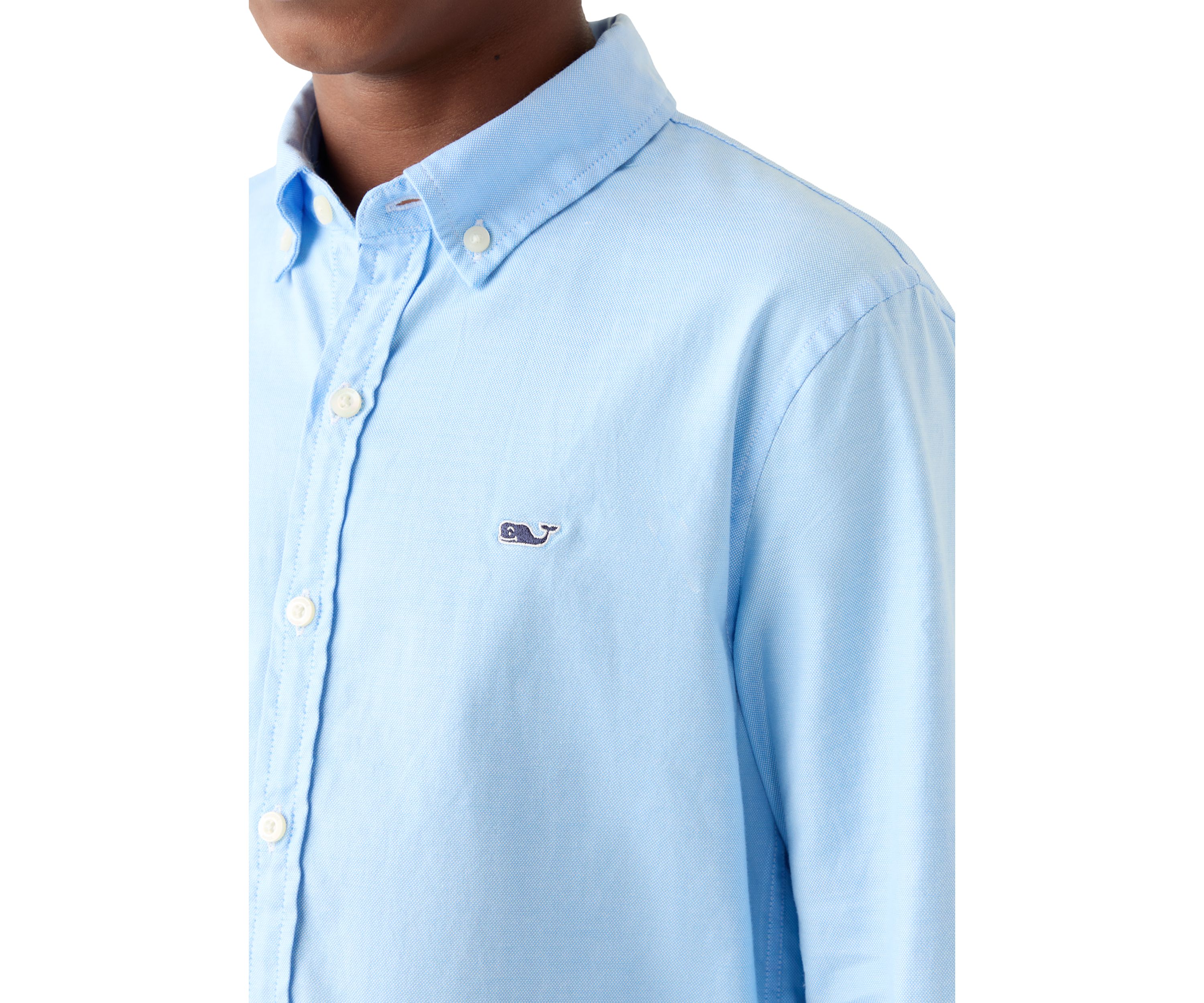 Boys 8-20 Seawall Solid Oxford Woven Shirt