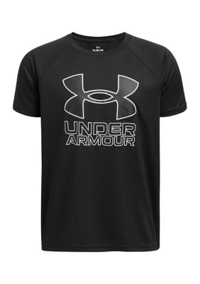 a+u2012年3月号 Under Armour® Boys 8-20 UA Tech™ Hybrid Print Short Sleeve T