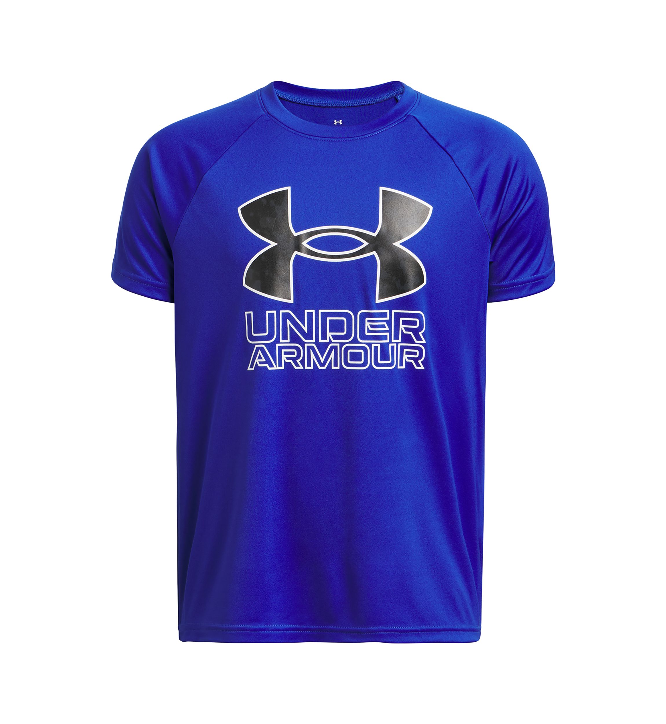 Boys 8-20 UA Tech™ Hybrid Print Short Sleeve T-Shirt (Extended Size)