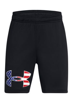 Under Armour Boys 8-20 UA Techâ¢ Freedom Shorts, Black, XL