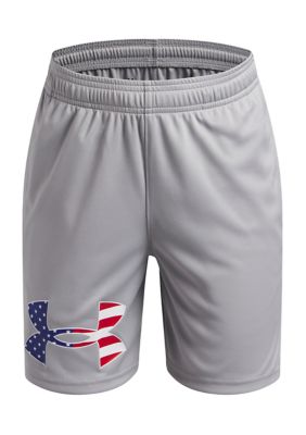 Under Armour Boys 8-20 UA Techâ¢ Freedom Shorts, Gray, XL