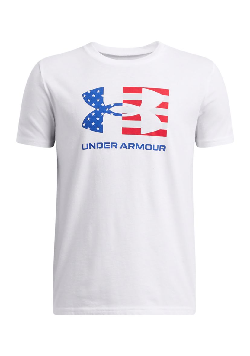 Boys 8-20 UA Freedom Chest Flag Short Sleeve T-Shirt
