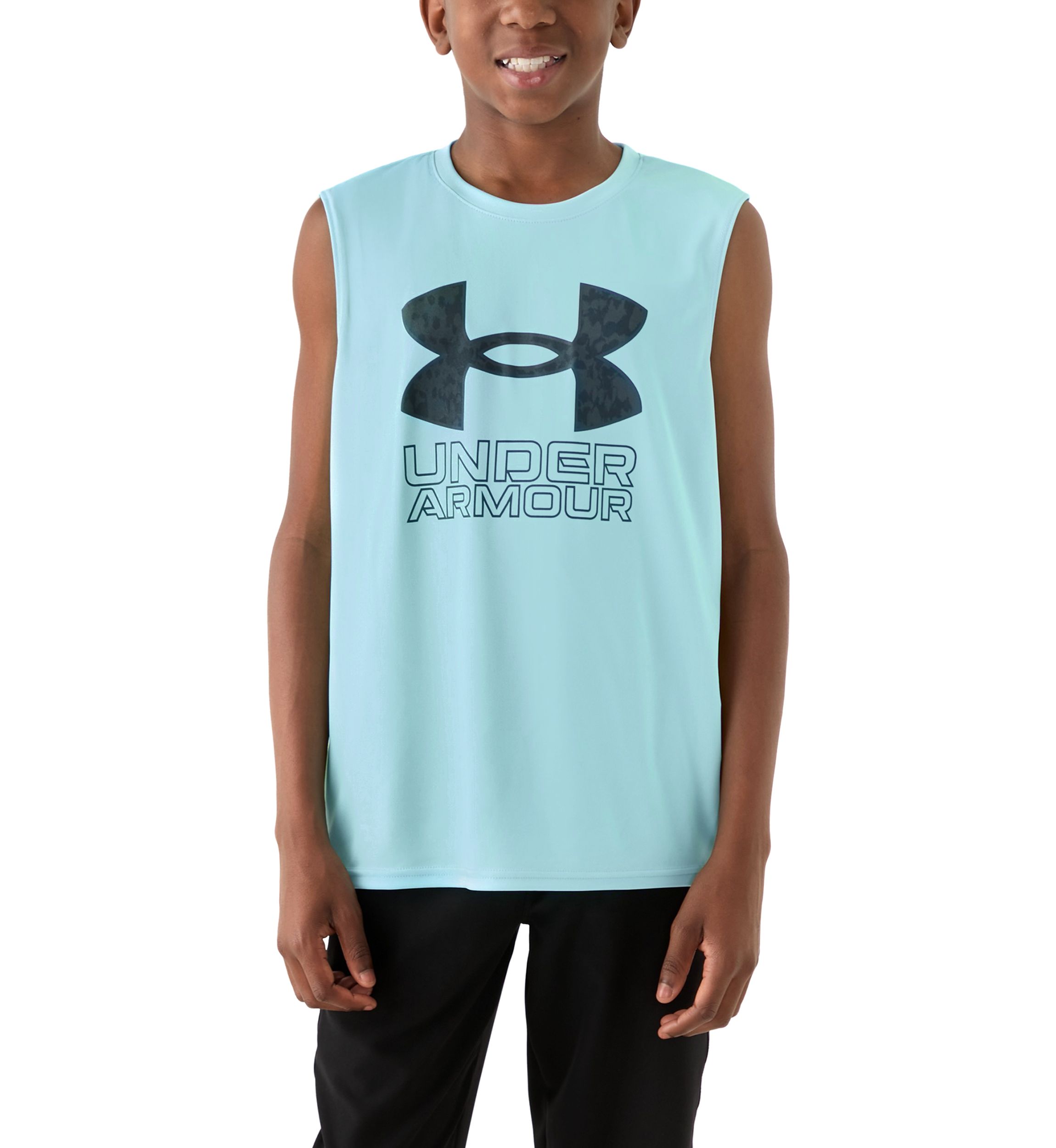 Boys 8-20 UA Tech™ Hybrid Print Tank Top