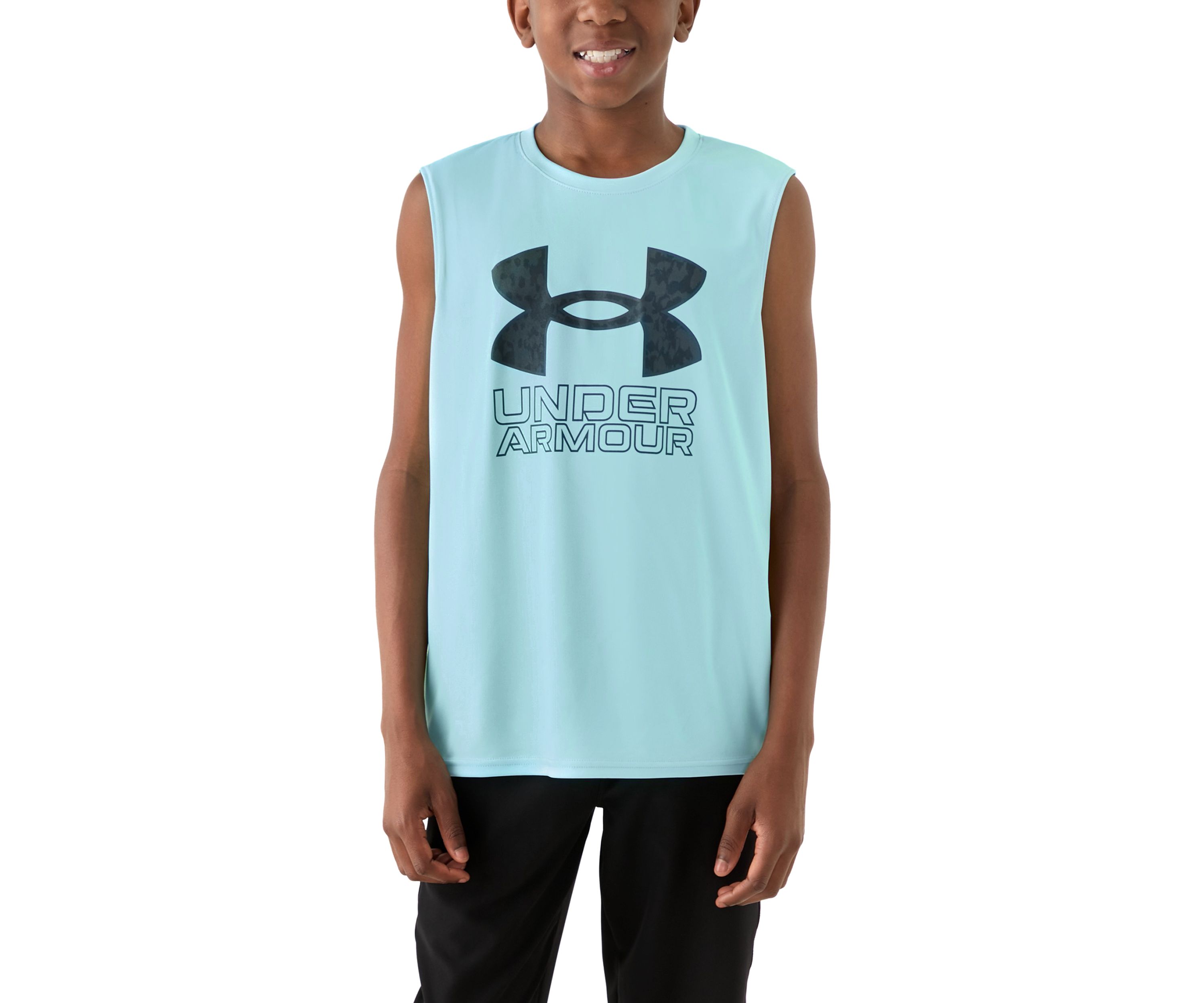 Boys 8-20 UA Tech™ Hybrid Print Tank Top