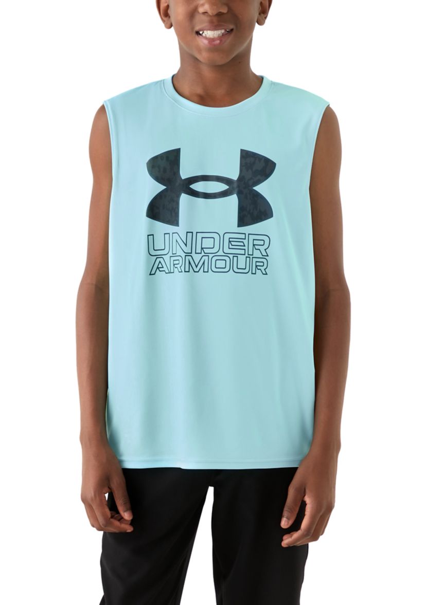 Boys 8-20 UA Tech™ Hybrid Print Tank Top