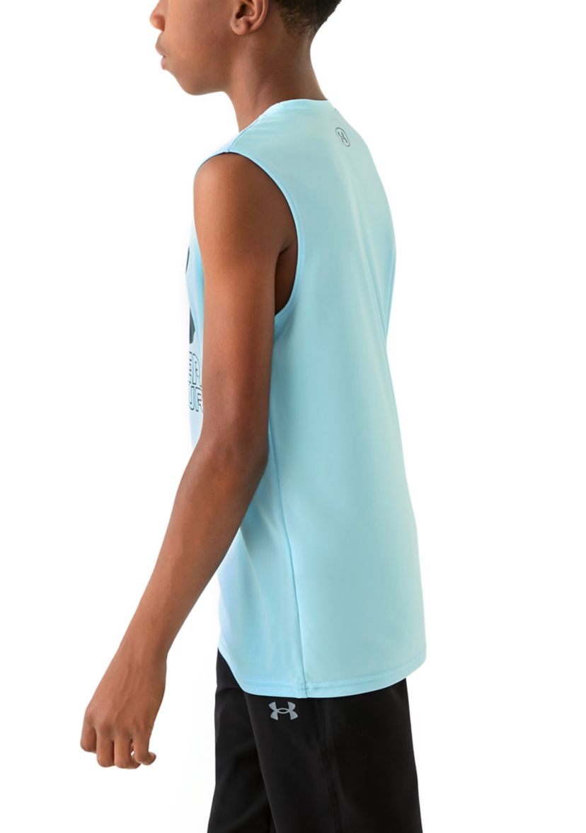 Boys 8-20 UA Tech™ Hybrid Print Tank Top
