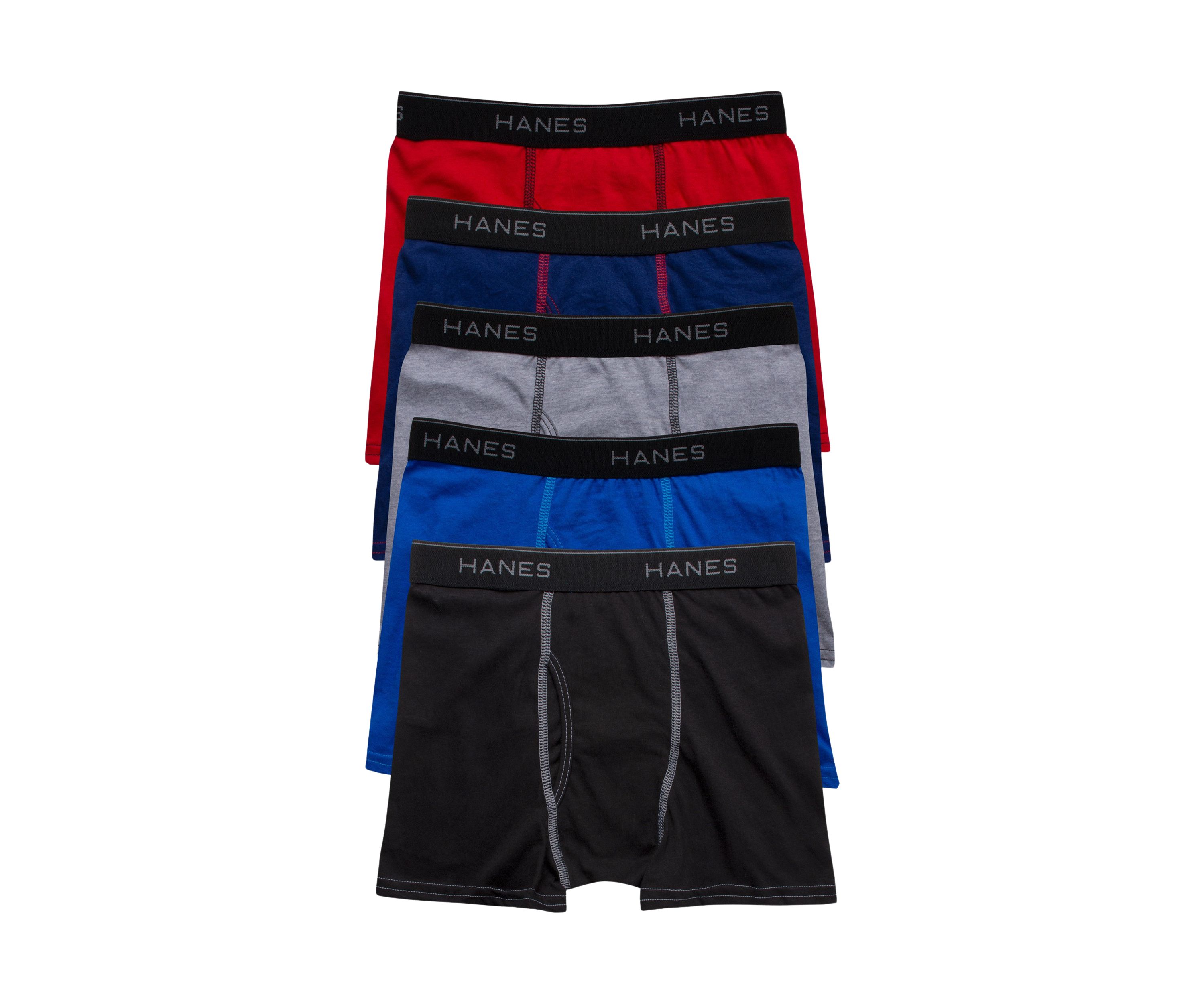 Boys Set of 5 Boxer Briefs 