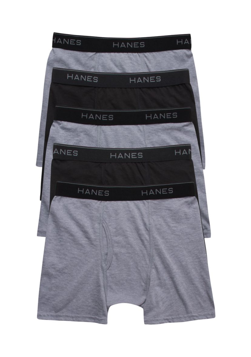 Boys Set of 5 Boxer Briefs 
