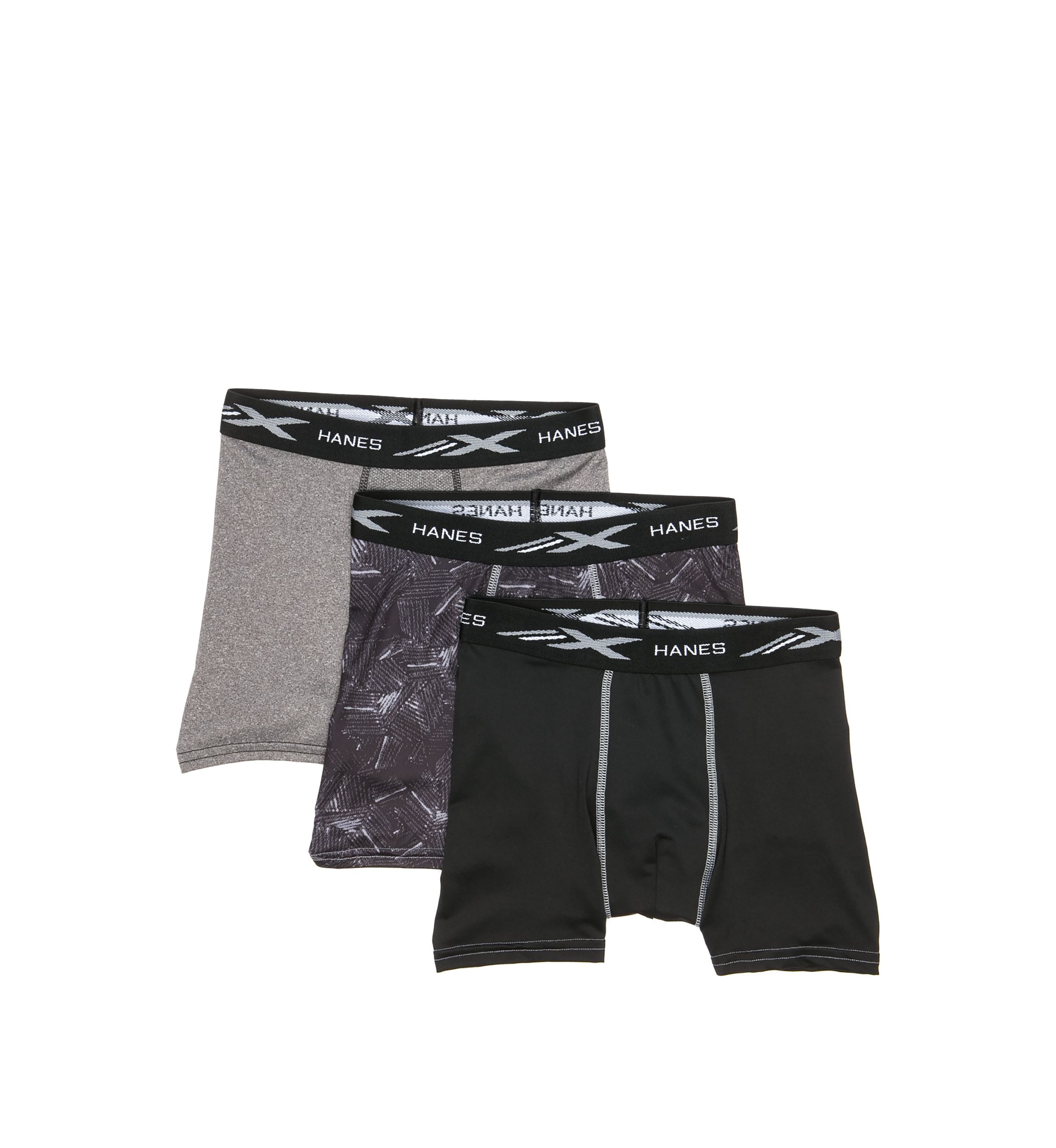 Boys Stretch Basic Boxer Briefs 