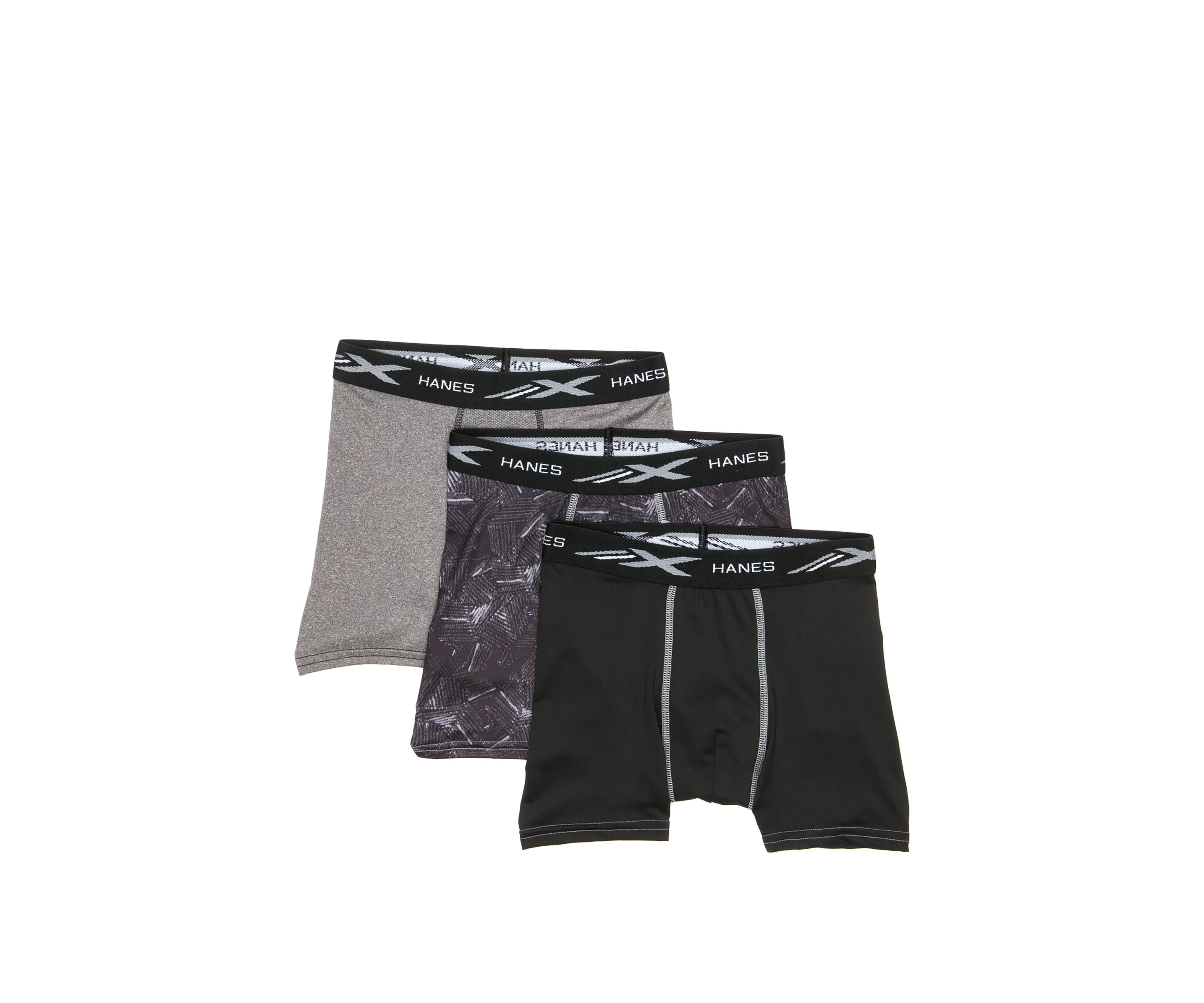 Boys Stretch Basic Boxer Briefs 