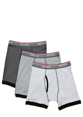 Hanes® 3-Pack Ringer Boxer Brief Boys 4-20 | Belk