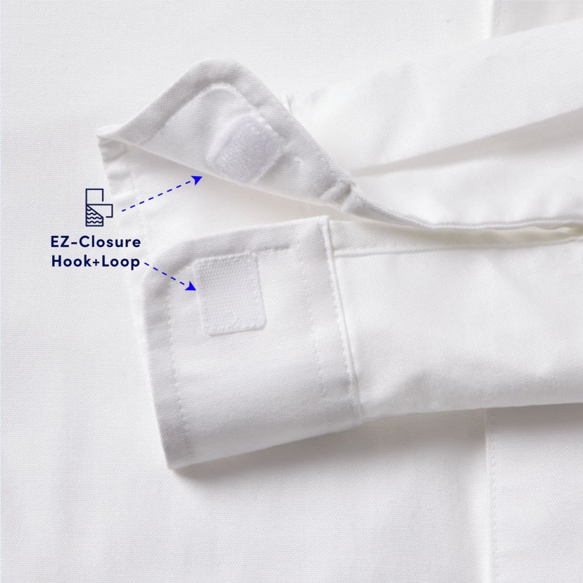 Boys 4-20 Adaptive Long Sleeve Oxford Shirt