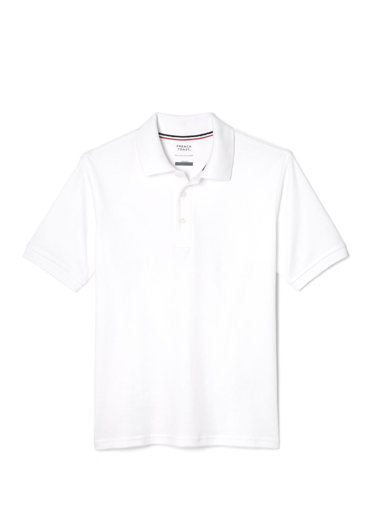 Boys Short Sleeve Interlock Polo Shirt