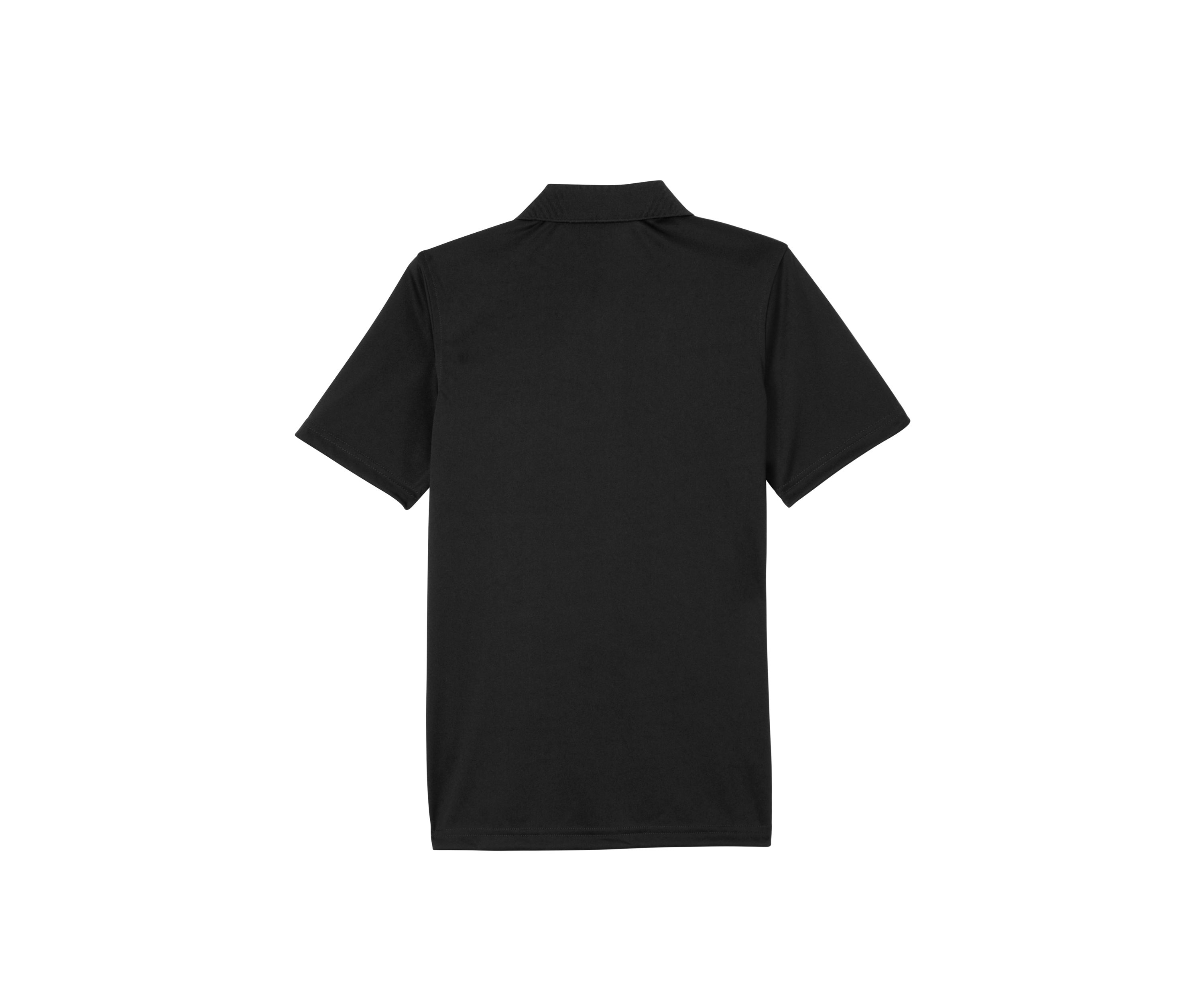 Boys Short Sleeve Stretch Moisture Wicking Polo Shirt