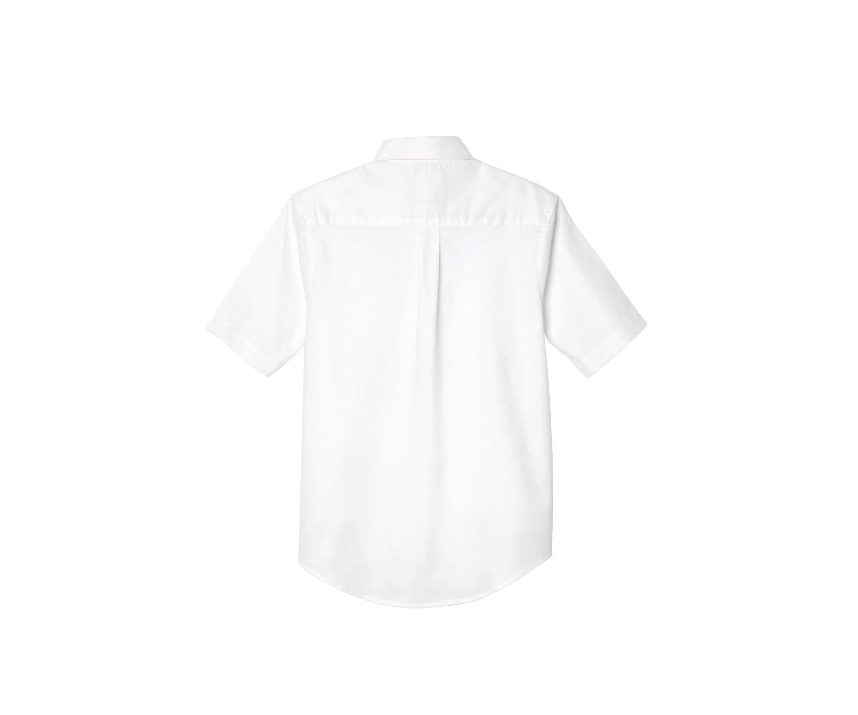 Boys Short Sleeve Oxford Shirt