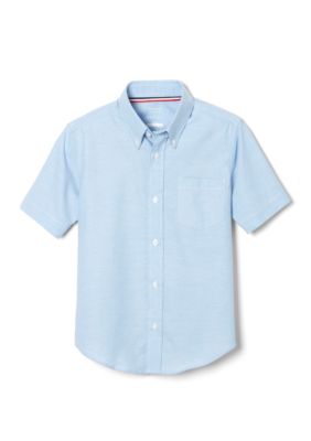 Boys Short Sleeve Oxford Shirt