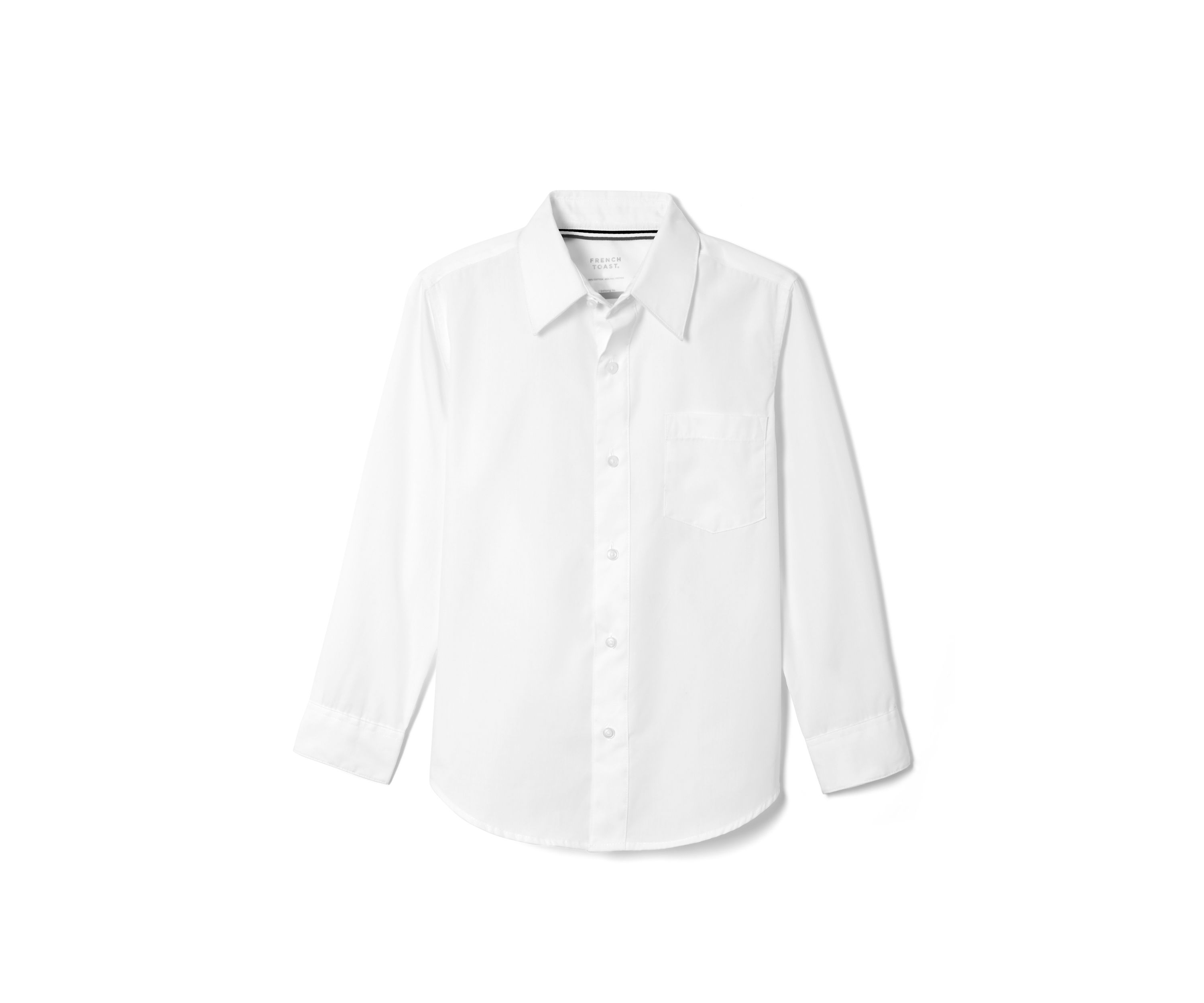 Boys Long Sleeve Classic Dress Shirt