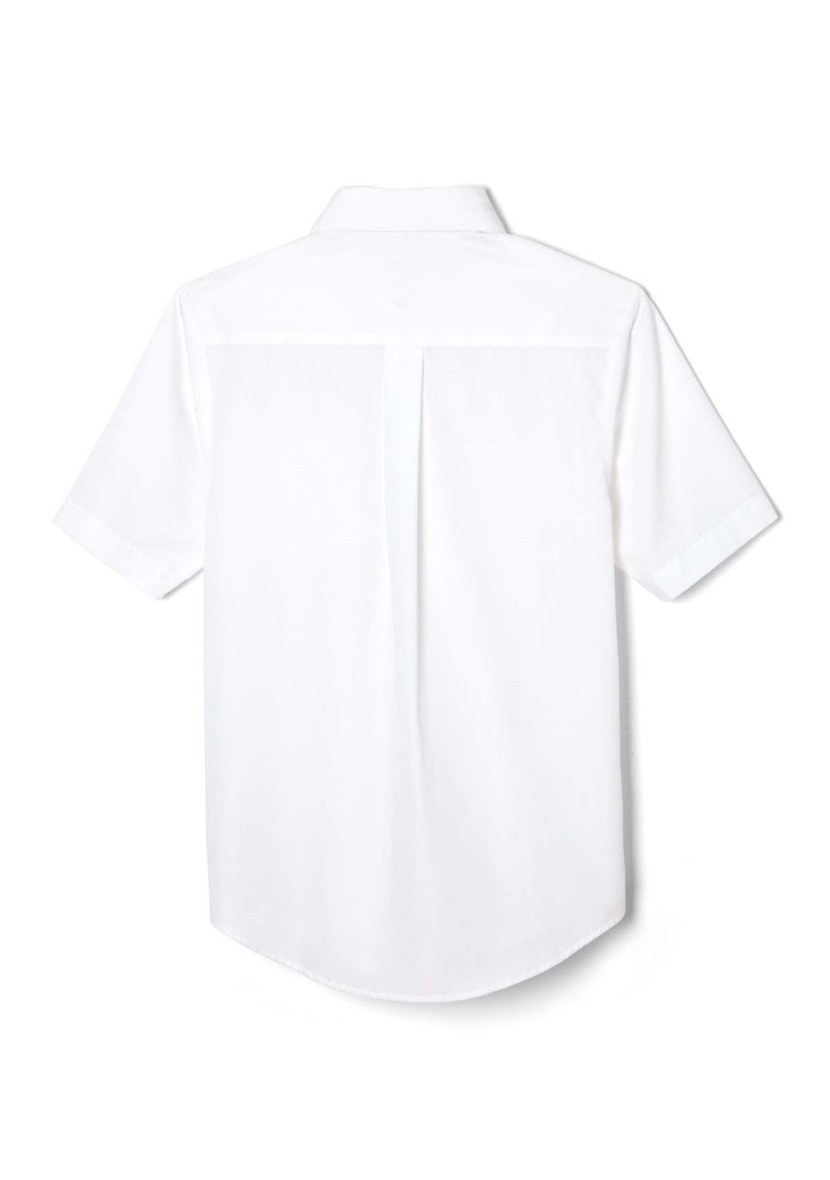 Girls Short Sleeve Classic Dress Shirt