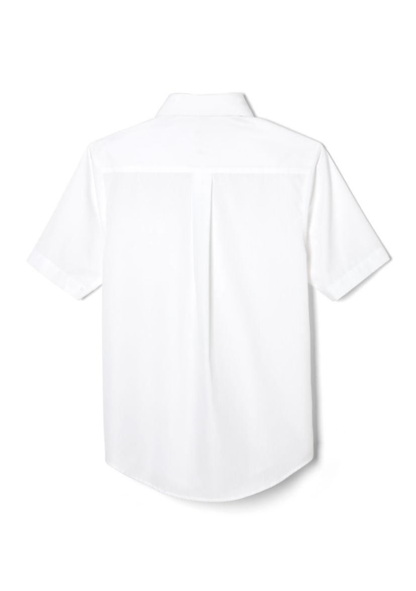 Girls Short Sleeve Classic Dress Shirt