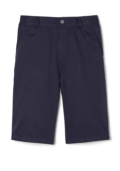 French Toast Boys 8-20 Pull On Twill Shorts
