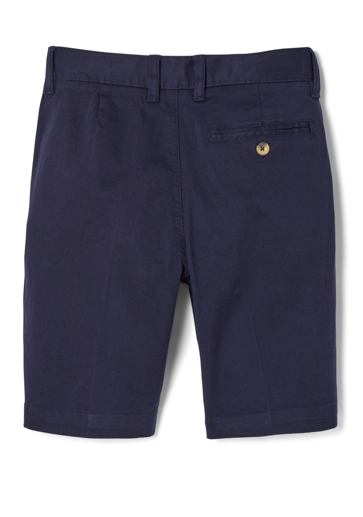 Boys 8-20 Adjustable Waist Stretch Twill Flat Front Shorts