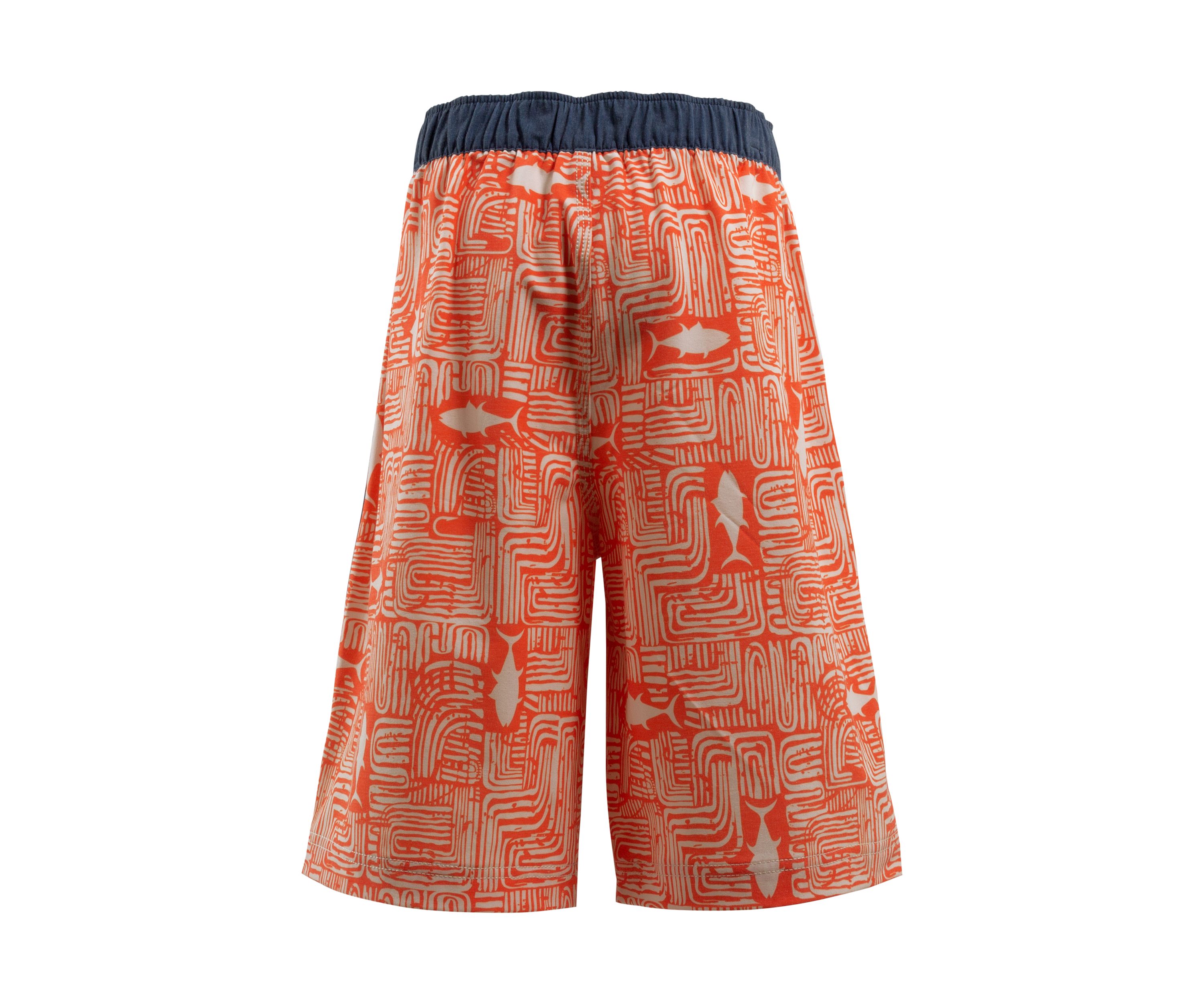 Boys 8-20 Tiki Tuna Swim Trunks