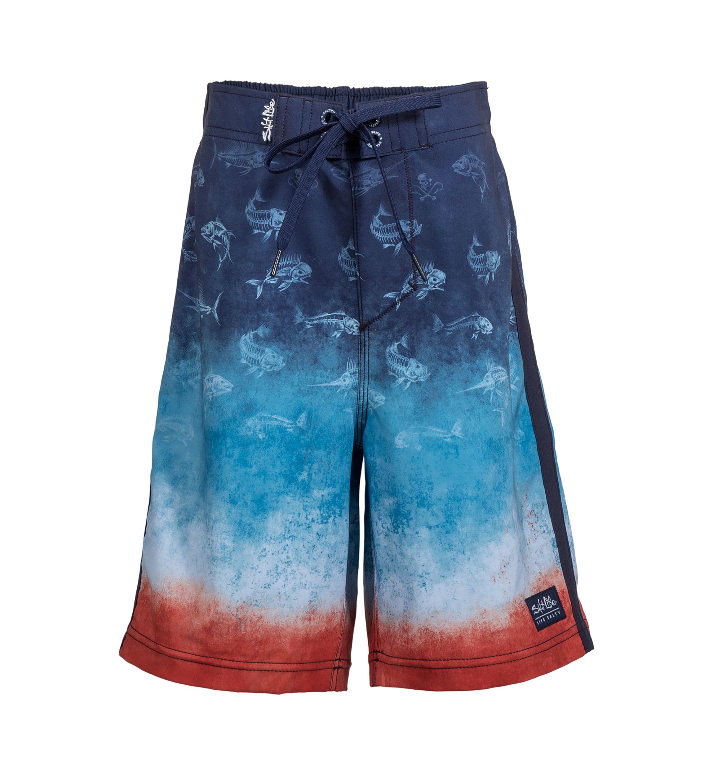 Boys 8-20 Ameritude Swim Trunks