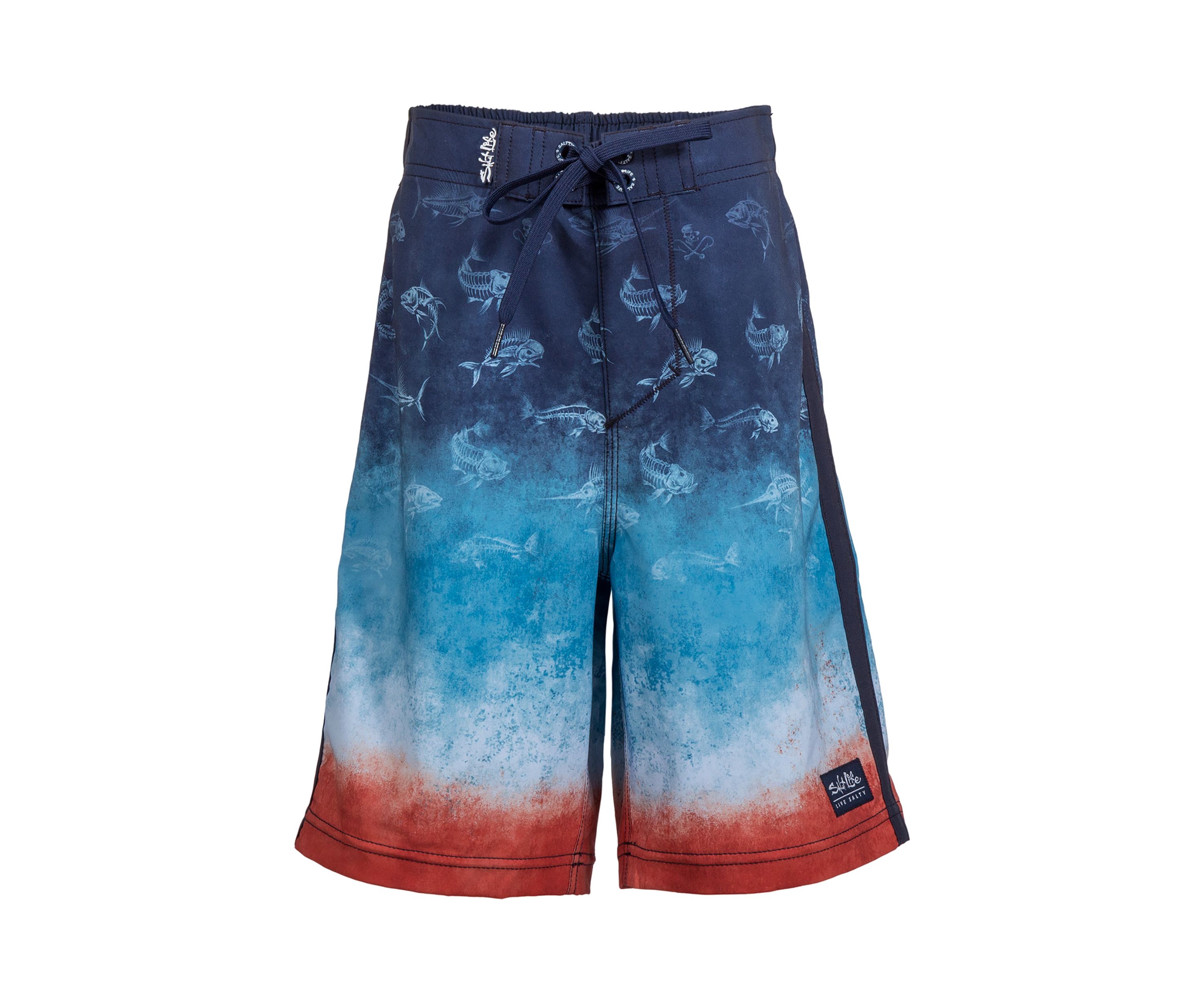Boys 8-20 Ameritude Swim Trunks