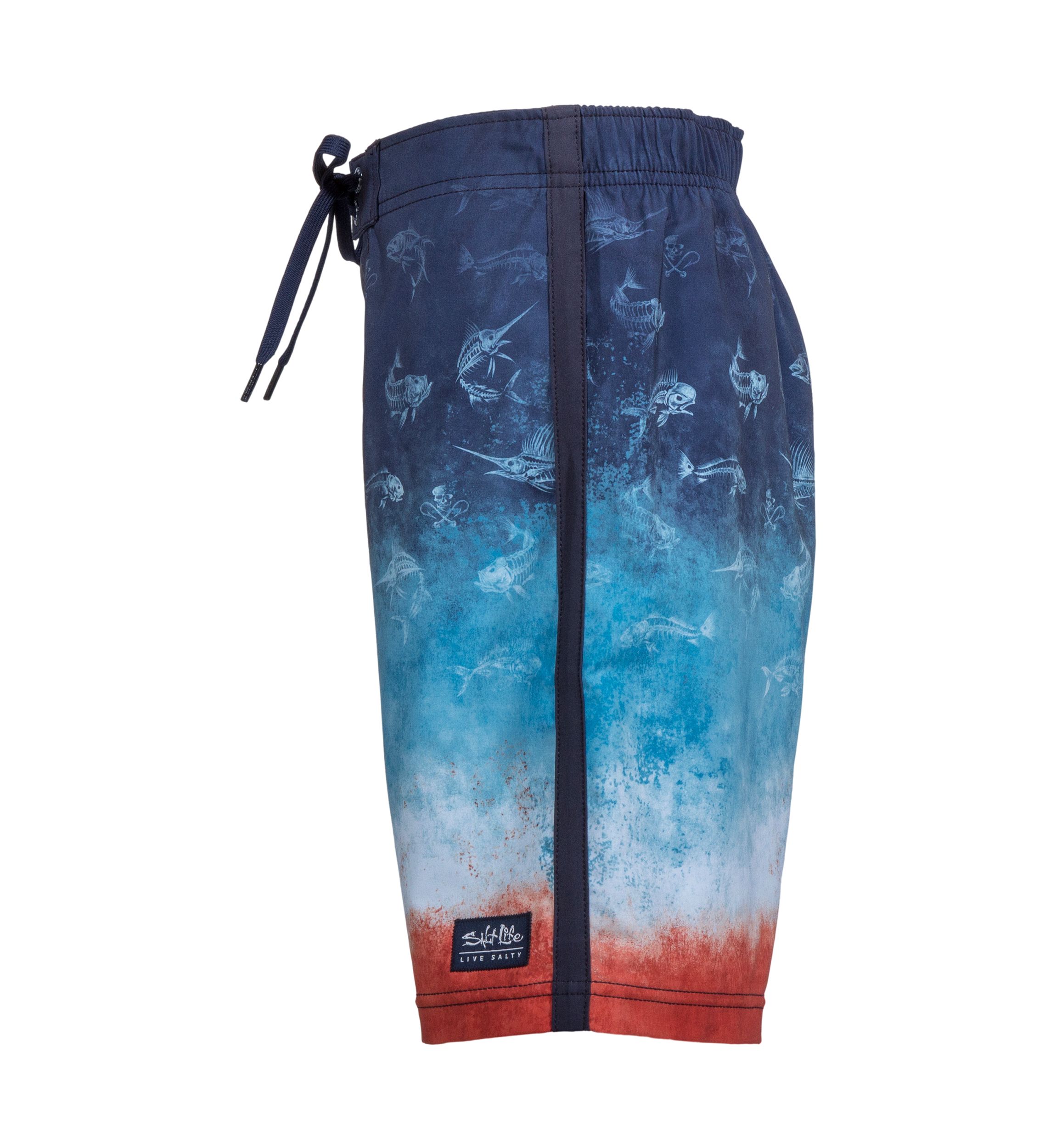 Boys 8-20 Ameritude Swim Trunks