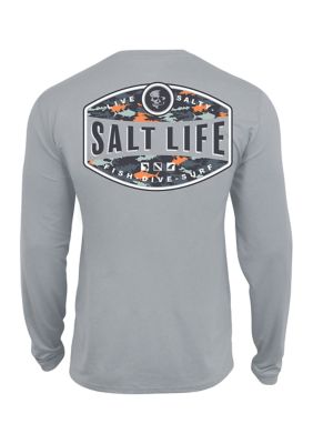 Boys 8-20 Aquatic Life Long Sleeve T-Shirt