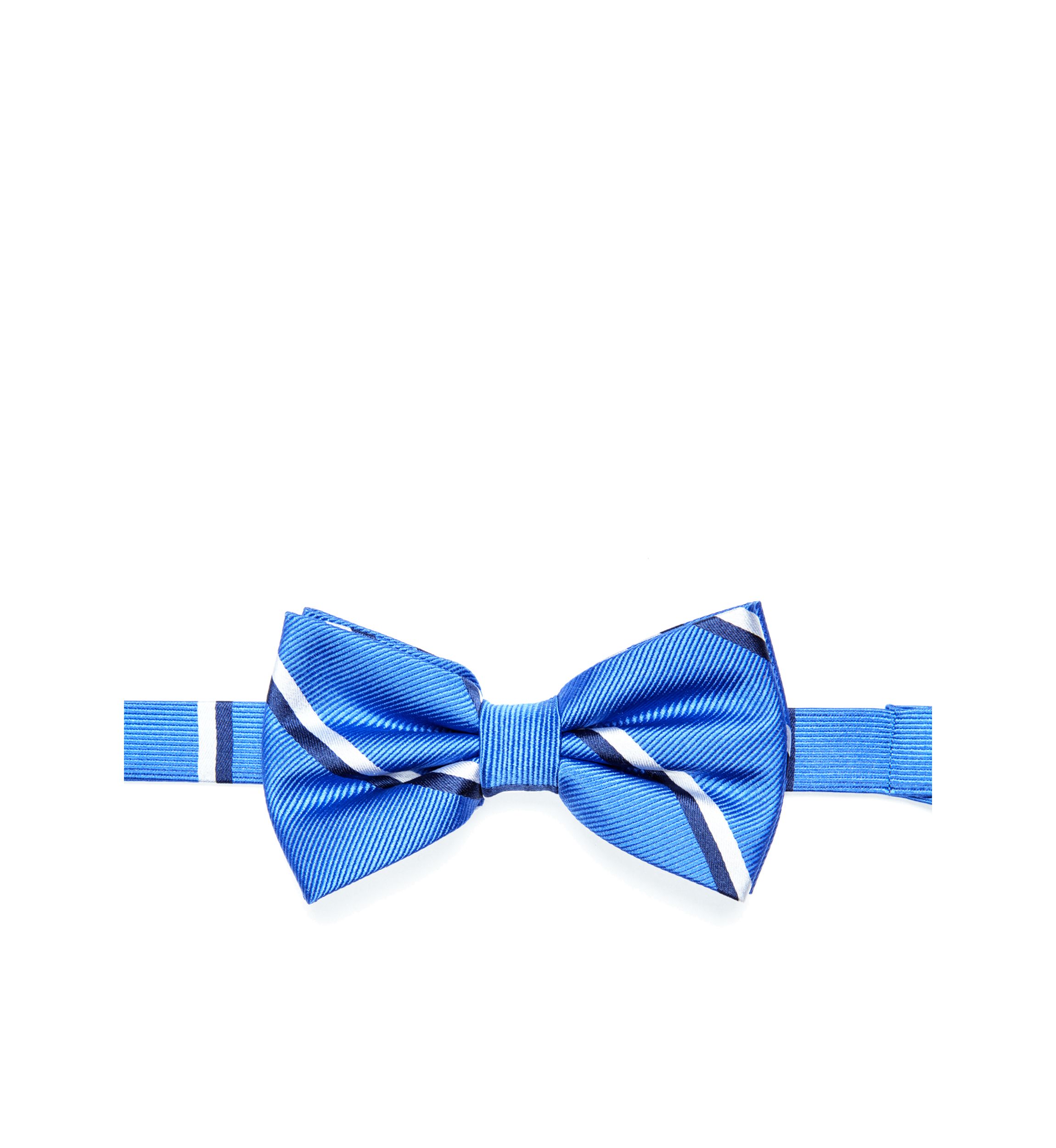 Side Stripe Bow Tie