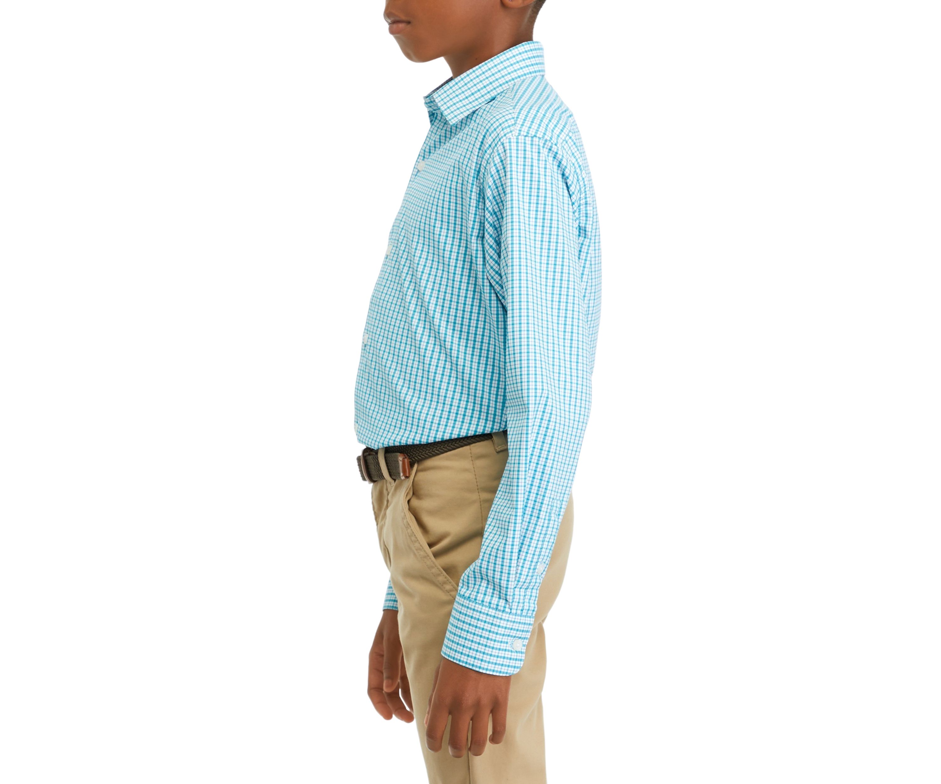 Boys 8-20 Printed Dress Shirt