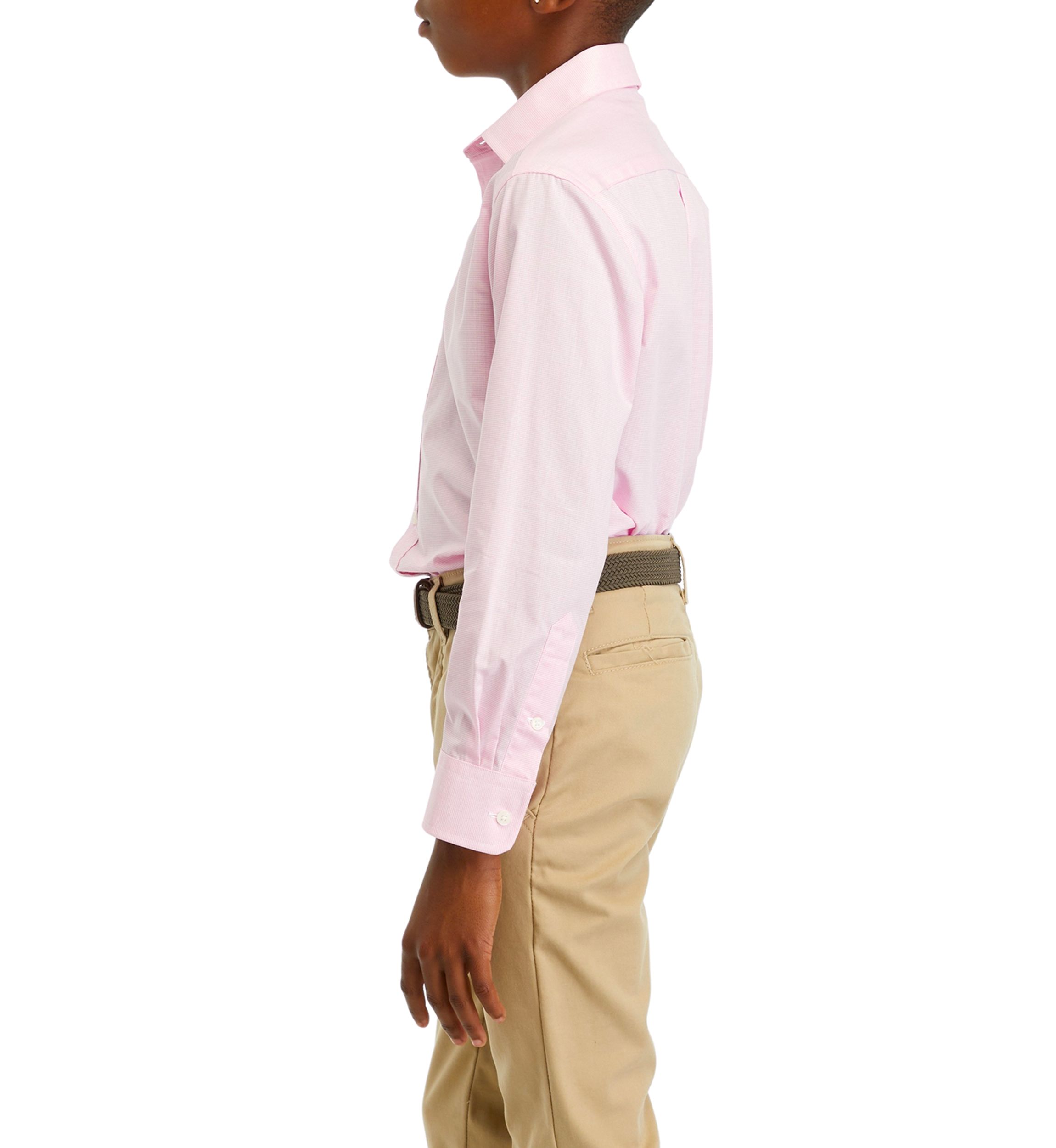 Boys 8-20 Solid Dress Shirt