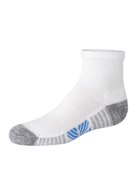 Hanes Kids Ultimate Cool Comfort Socks - 10 Pack, White, Medium
