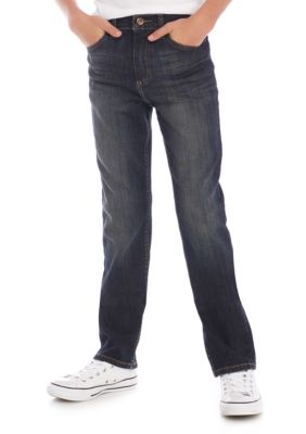 TRUE CRAFT Boys 8-20 Stretch Straight Fit Husky Jeans | belk