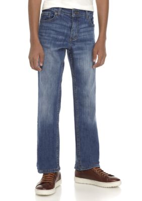 TRUE CRAFT Boys 8-20 Husky Stretch Denim Straight Fit Pants | belk