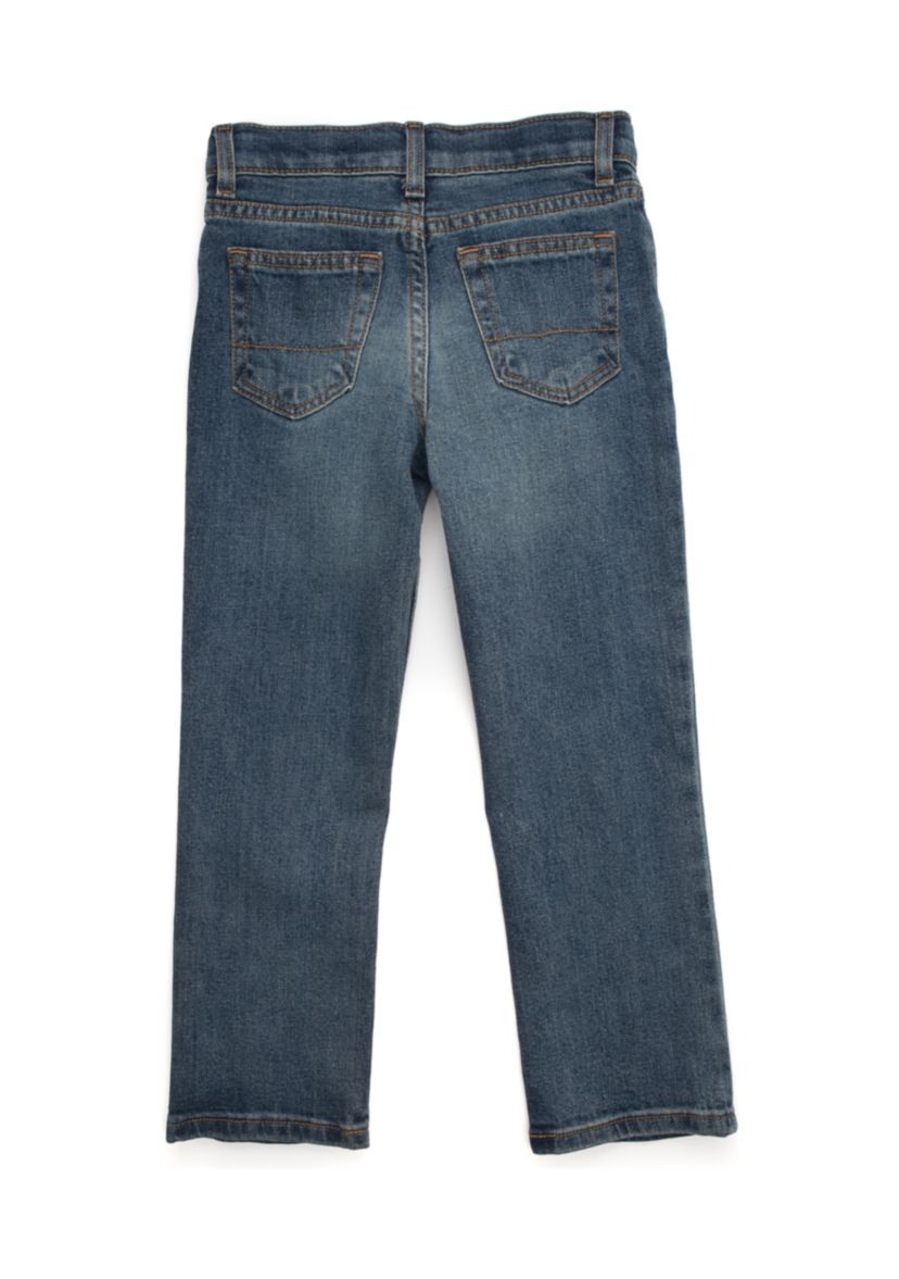 Boys 4-8 5-Pocket Straight Denim Jeans