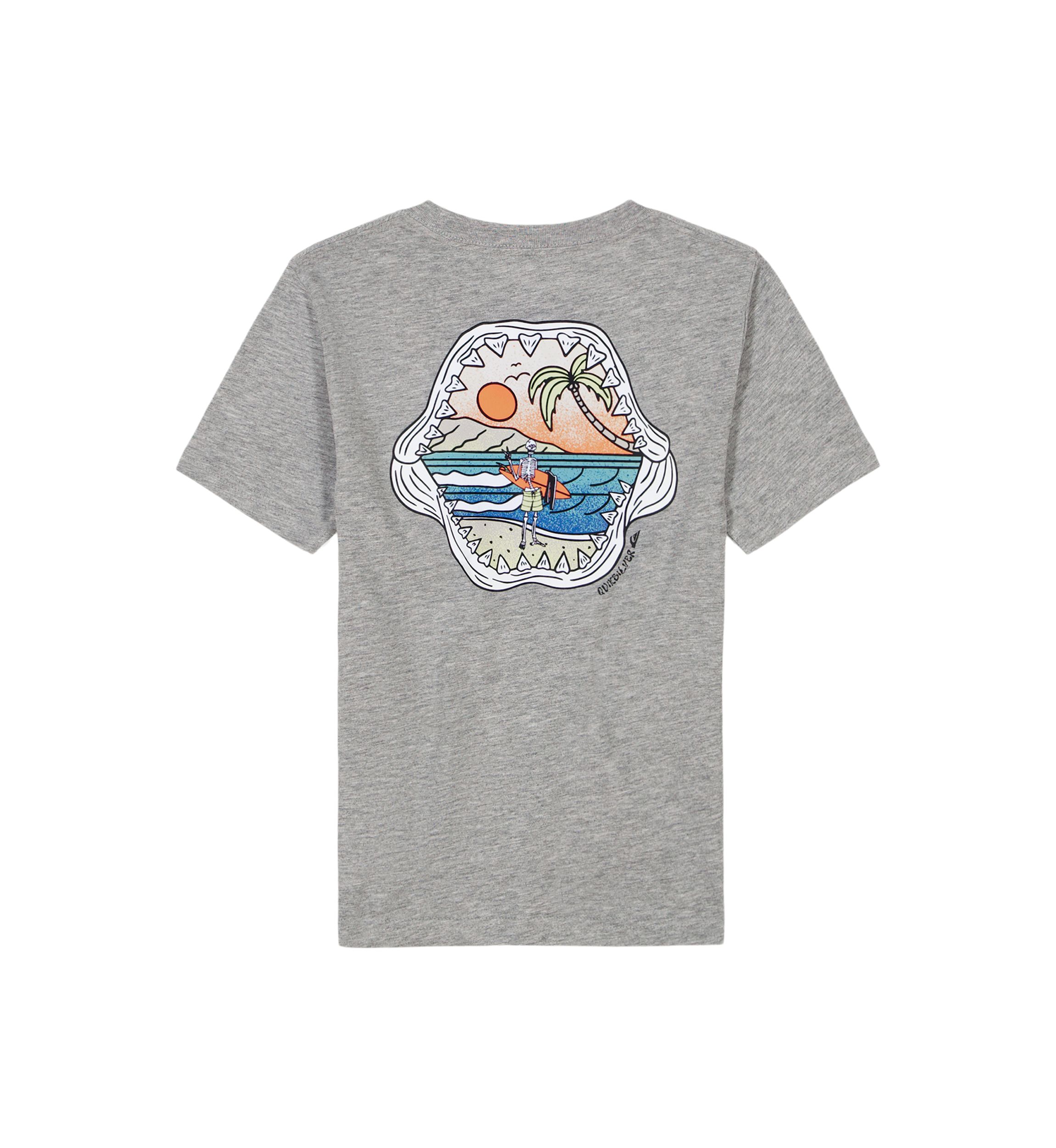 Boys 8-20 Shark Mouth Short Sleeve Graphic T-Shirt