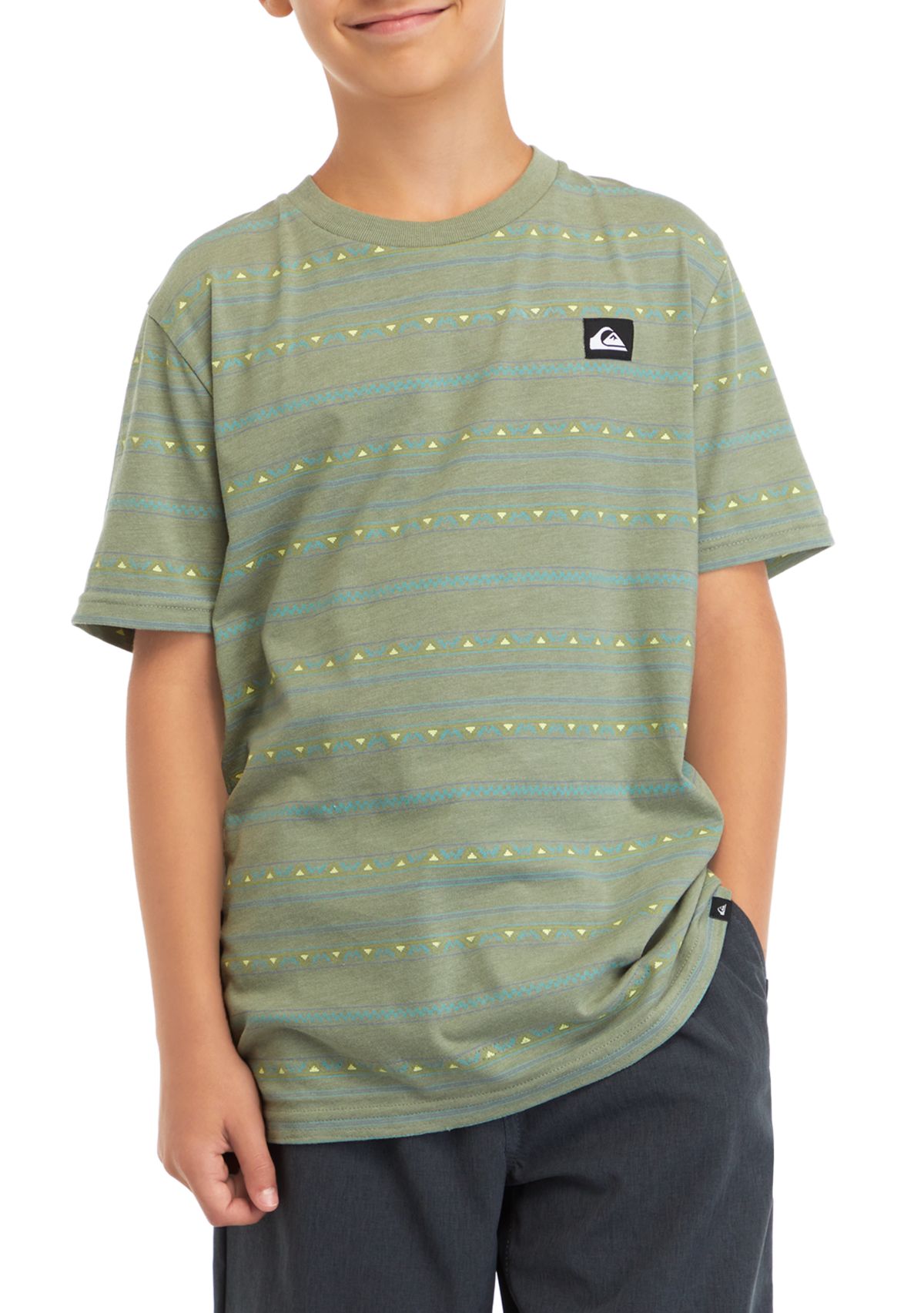Boys 8-20 Daygo Stripe Short Sleeve T-Shirt