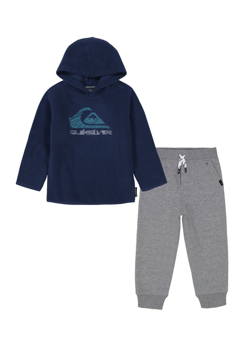 Boys 4-7 Winter Fleece Hoodie and Jogger Set