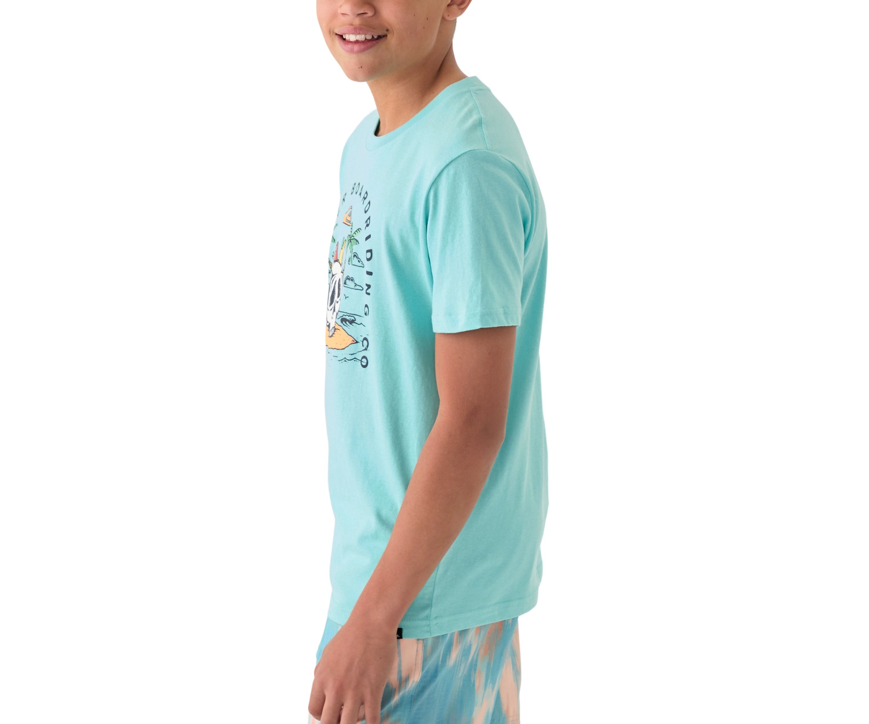 Boys 8-20 Skull Hawk Short Sleeve Graphic T-Shirt