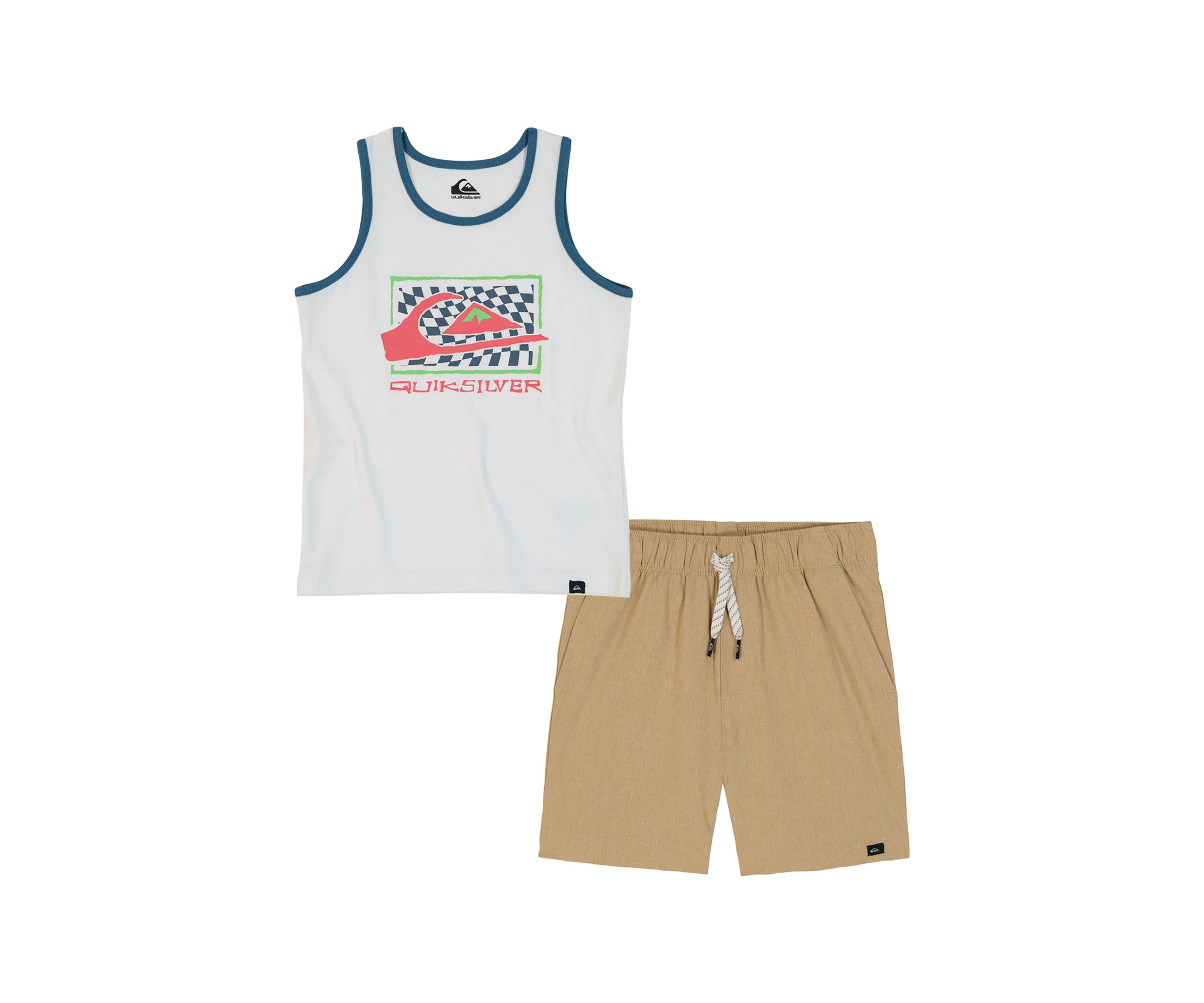 Boys 4-7 Sleeveless Tech Graphic T-Shirt and Shorts Set
