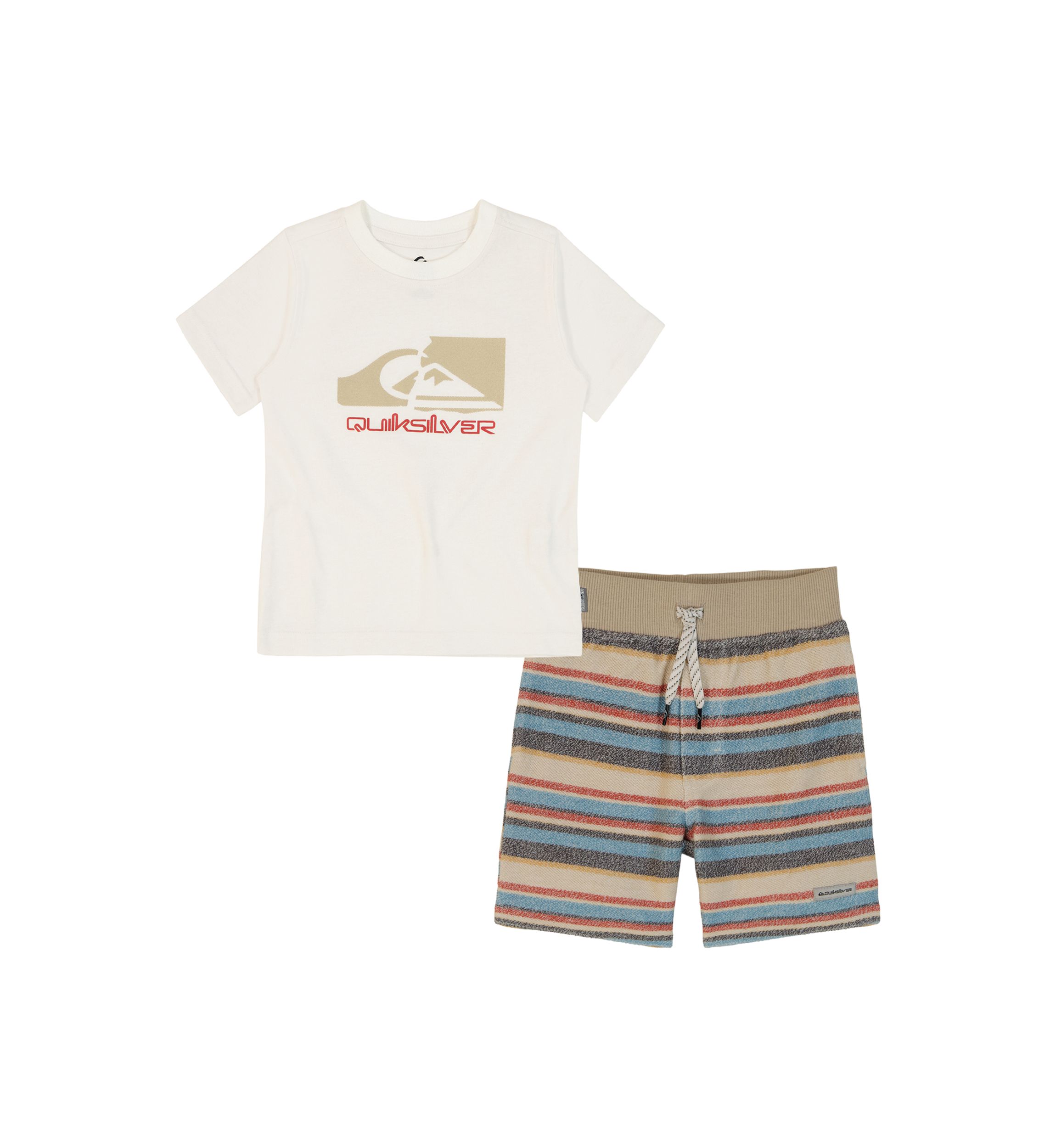 Boys 4-7 Graphic T-Shirt and Printed French Terry Shorts Set