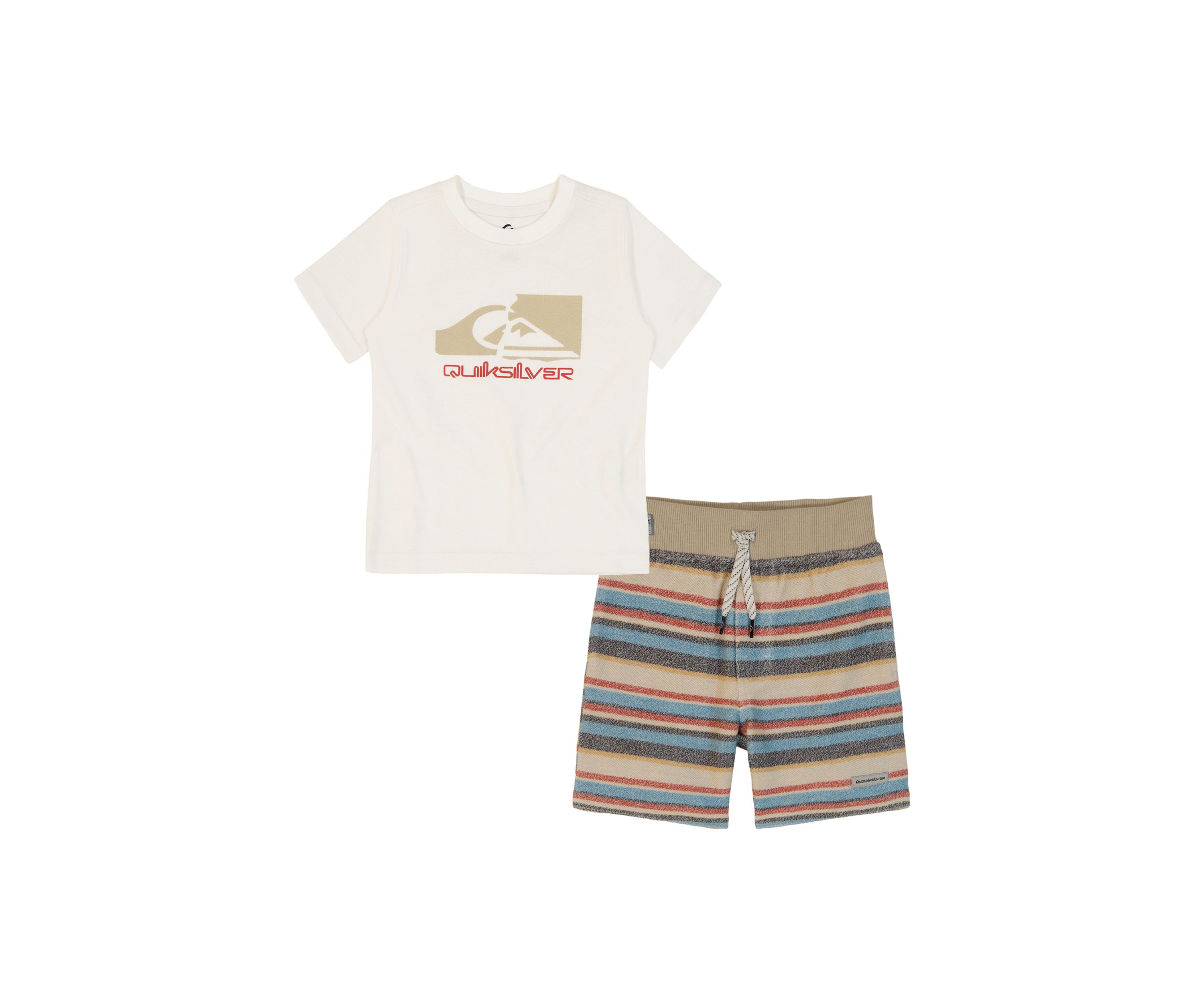 Boys 4-7 Graphic T-Shirt and Printed French Terry Shorts Set