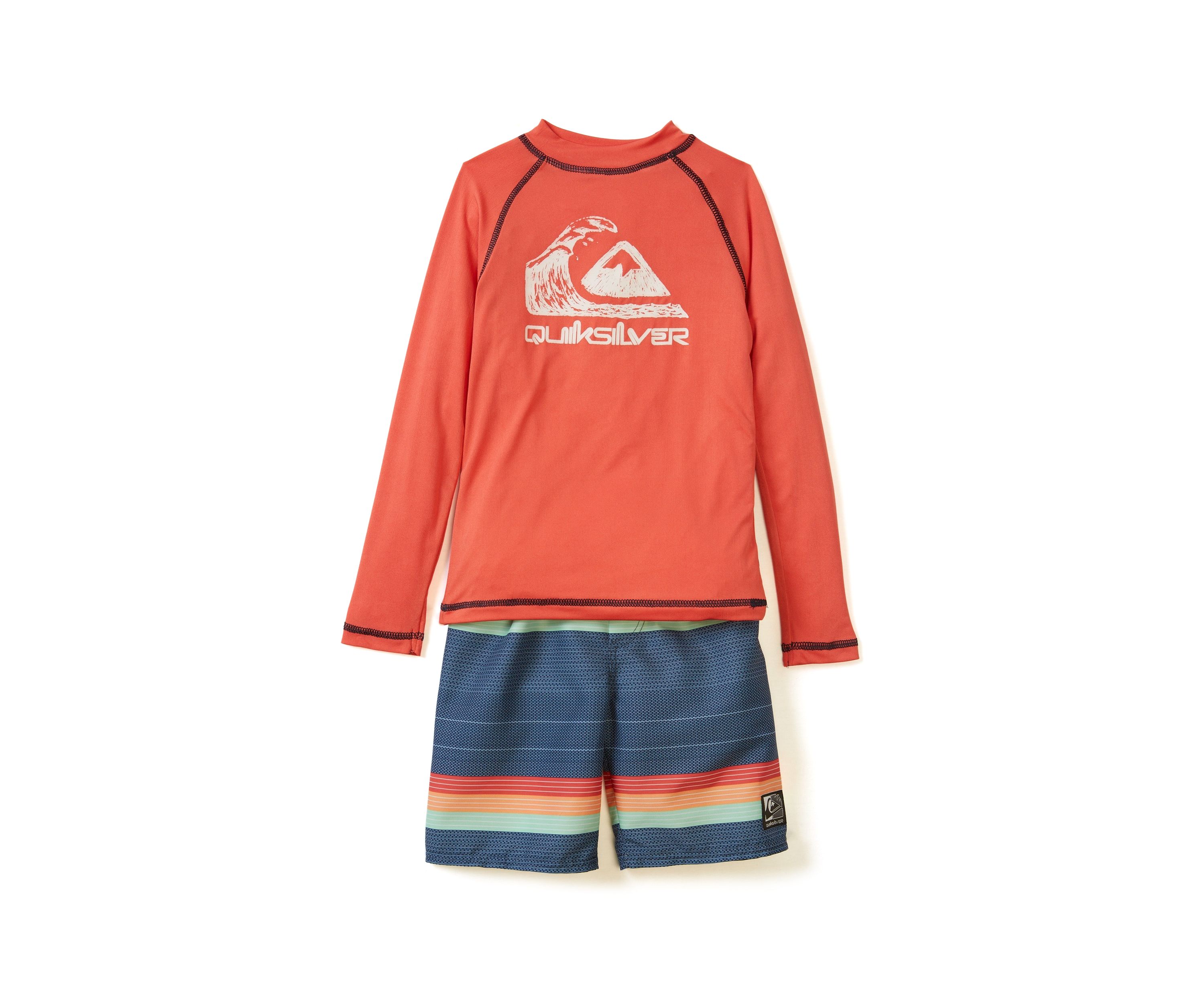 Boys 4-7 Surf Shirt and Board Shorts Set