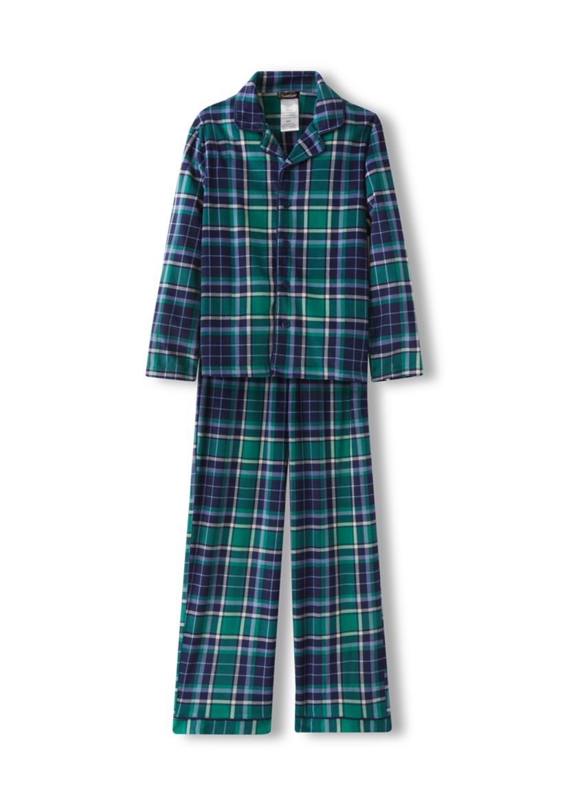 Boys 8-20 Plaid Coat Set