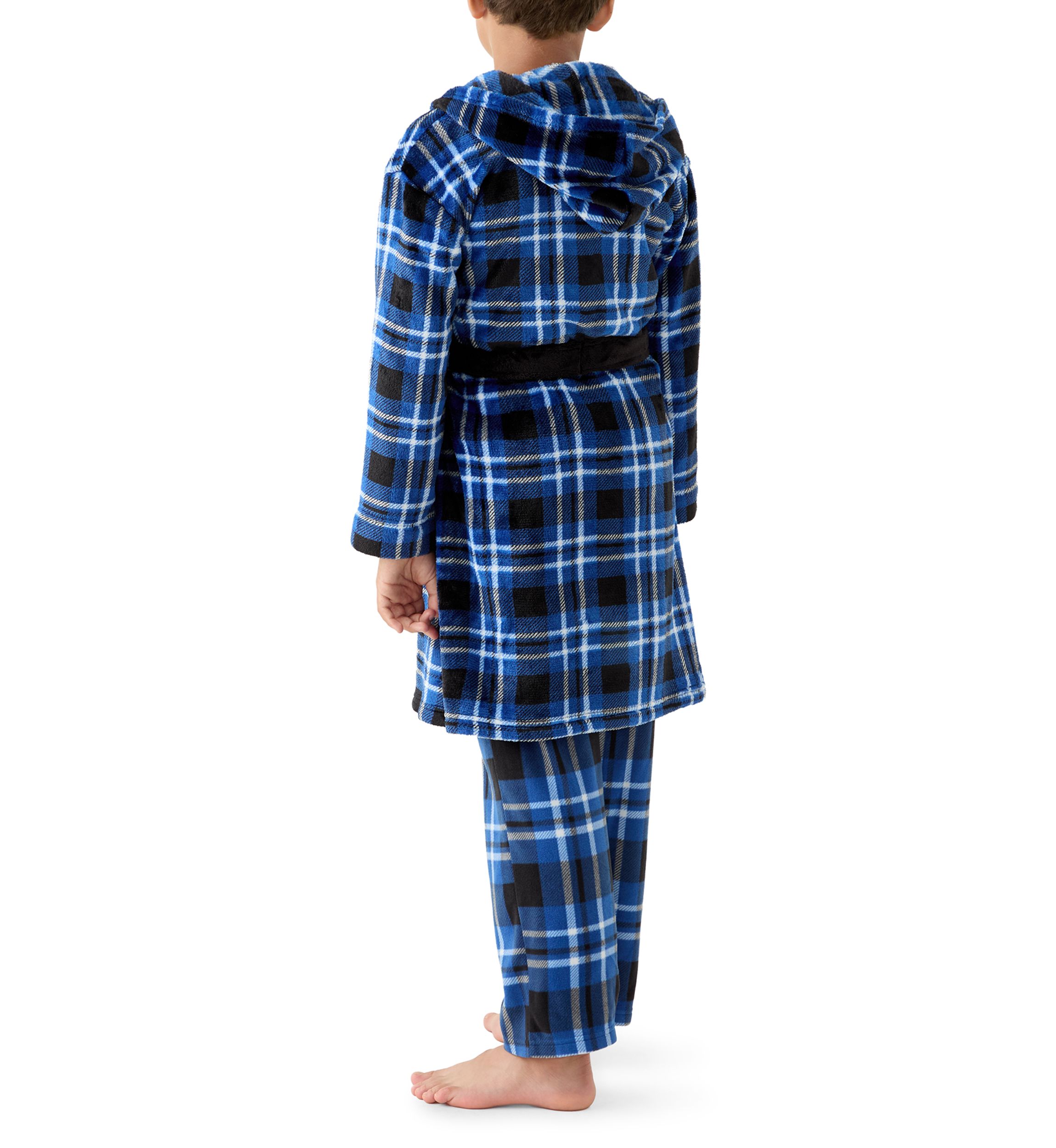 Boys 8-20 Plaid Robe