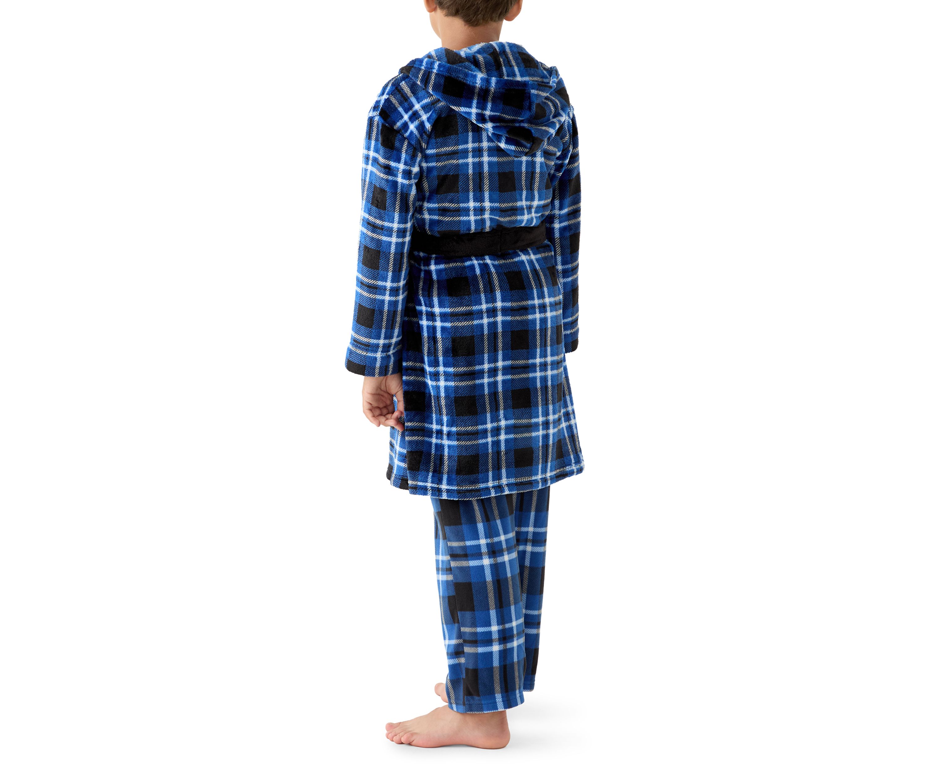 Boys 8-20 Plaid Robe