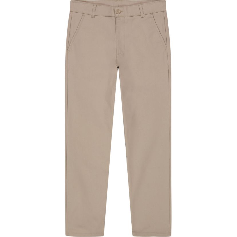 Boys 8-20 Flat Front Twill Pant