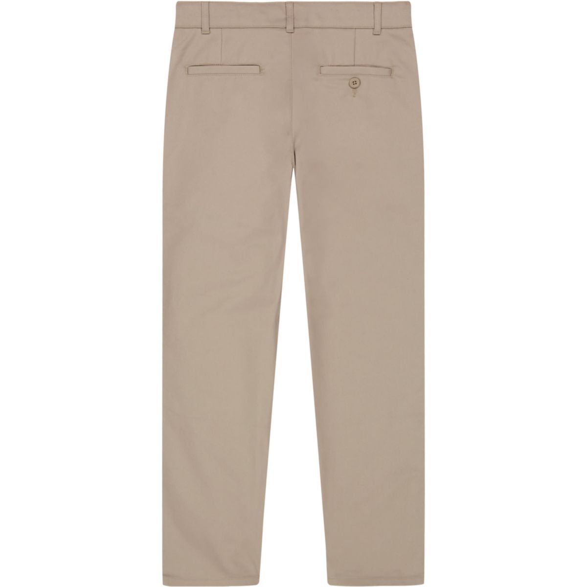 Boys 8-20 Flat Front Twill Pant